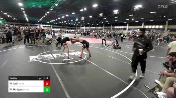 190 lbs Semifinal - Wyatt Toth, Wolfpack WC vs Wesley Hodges, Mountain Man WC