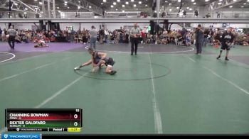 52 lbs Round 2 (10 Team) - Channing Bowman, POWA vs Dexter Galofaro, Scanlan