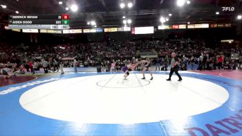 4A 157 lbs Cons. Round 2 - Aiden Dodd, Bonners Ferry vs Derrick Bevan, Snake River