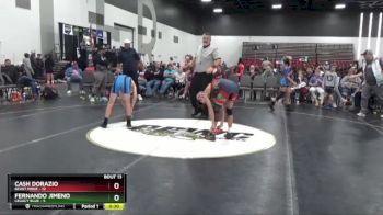 90 lbs Placement Matches (8 Team) - Loc Webber, Beast Mode vs Kellen Schoeff, Legacy Blue