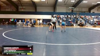 125 lbs Finals (2 Team) - Harrison Gordon, Johnson & Wales (RI) vs Luke Heimbach, Pennsylvania College Of Technology