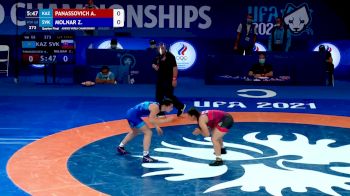 68 kg Quarterfinal - Anastassiya Panassovich, KAZ vs Zsuzsanna Molnar, Svk