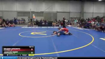 132 lbs 2nd Wrestleback (8 Team) - Ryleigh Lefkowitz, Oklahoma vs Angelina Knepp, South Carolina