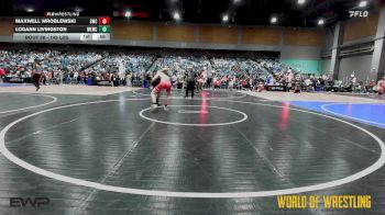 145 lbs Consi Of 32 #1 - Maxwell Wroblewski, Sonoma Wrestling Club vs Logann Livingston, Motherlode Wrestling Club
