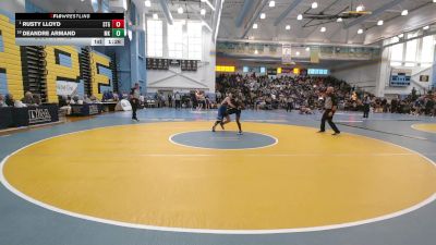 138 lbs Champ. Round 1 - Rusty Lloyd, St Georges Tech HS vs DeAndre Armand, McKean H S