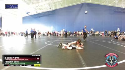 82-85 lbs Round 1 - Hendrix Silva, Olathe Raptor Wrestling Club vs J. Cody Phipps, Clearwater Youth Wrestling Club