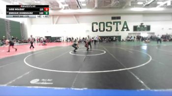 175 lbs Champ. Round 2 - Jude Holiday, Esperanza vs Enrique Dominguez, Cabrillo/Long Beach