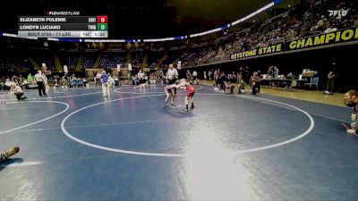 77 lbs Consy 3 - Elizabeth Polenik, United vs Londyn Luciano, Twin Valley