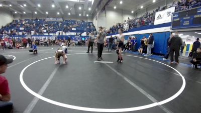 88 lbs Rr Rnd 5 - Temperance Vanvder, Lone Grove Takedown Club vs Kaydence Langford, ARDMORE TAKEDOWN CLUB