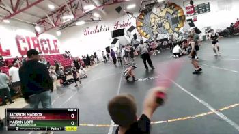 80 lbs Round 3 - Maisyn Lott, Bison Takedown Club vs Jackson Maddox, The Storm Wrestling Center