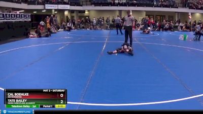 45 lbs 5th Place Match - Cal Boehlke, No Nonsense vs Tate Bailey, Moen Wrestling Academy