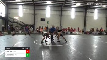 130 lbs Final - JaKoby Petree, Cowboy WC vs Samuel Almedina, Mat Assassins WC