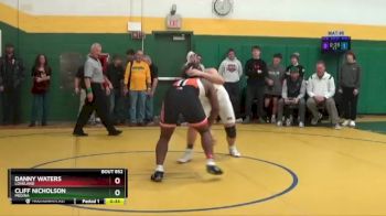 215 lbs Cons. Round 6 - Danny Waters, LOVELAND vs Cliff Nicholson, MEDINA