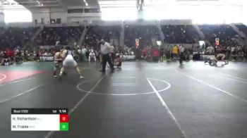 160 lbs Round Of 32 - Hunter Richardson, All American Training Center vs Magnus Frable, Wyoming Seminary