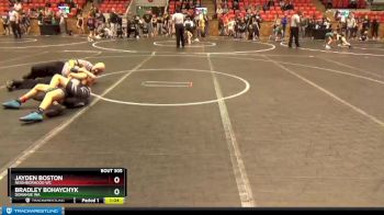 76 lbs Round 1 - Jayden Boston, Neighborhood WC vs Bradley Bohaychyk, Donahue WA