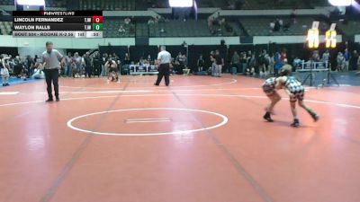 Rookie K-2 56 5th Place Match - Waylon Ralls, Twisted Joker Wrestling vs Lincoln Fernandez, Twisted Joker Wrestling