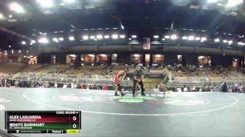 106 lbs Cons. Round 4 - Alex Laguardia, Miami Southridge Hs vs Benito Barnhart, St. John Neumann