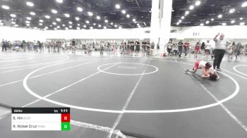 85 lbs Quarterfinal - Sean Hin, Clovis Wrestling vs Roan Rickel Cruz, Team Aggression