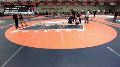 160 A Champ. Round 2 - Janiya Johnson, Unattached vs Rose Cassioppi, Gannon