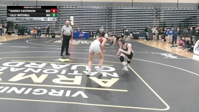 120 lbs Champ. Round 1 - Lilly Mitchell, Mechanicsville vs Danika Castrejon, Mountain View