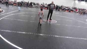 40 lbs Round 2 (3 Team) - Ermias Isom, Alpha Elite vs Isaac Estrada, Top Rank