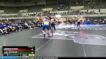 220 lbs Round 3 (4 Team) - Addison Honsey, Dover Eyota vs Cael McCullah, Bolivar