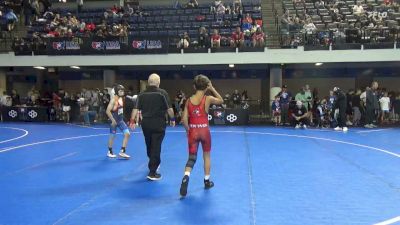 80 lbs Champ. Rd Of 32 - Wyatt Brown, Open Mats Wrestling Club vs Bennett Dawson, Position Wrestling