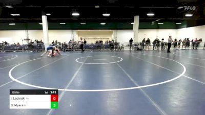 165 lbs Consi Of 32 #2 - Isaac Lacinski, PA vs Duke Myers, IN