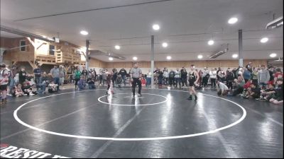 105 lbs Round Of 16 - Milo Pollins, Kingston vs Weston Mehlenbacher, Atlanta
