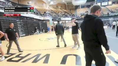 125 lbs Cons. Round 5 - Justin Shaw, Ouachita Baptist vs Zion Mares, Adams State