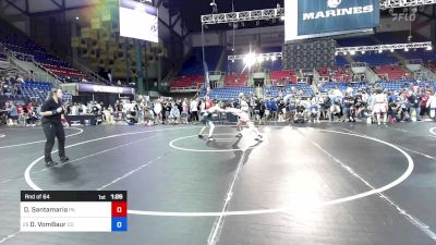 113 lbs Rnd Of 64 - Dakota Santamaria, PA vs Drake VomBaur, CO