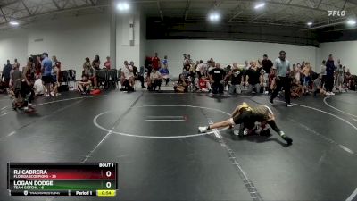 68 lbs Finals (2 Team) - Logan Dodge, Team Gotcha vs RJ Cabrera, Florida Scorpions