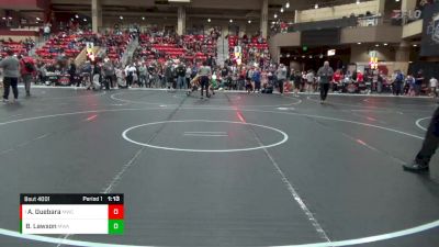 96 lbs Champ. Round 1 - Antonio Guebara, Maize Wrestling Club vs Benjamin Lawson, MWC Wrestling Academy