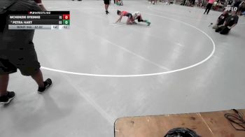 87-97 lbs Semifinal - Petra Hart, Chatham Glenwood vs McKenzie Steinke, Frankfort Gladiators