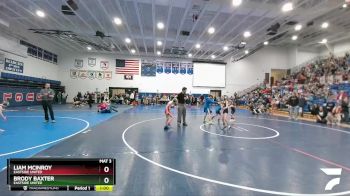 63 lbs Cons. Round 2 - Brody Baxter, Eastside United vs Liam McInroy, Eastside United