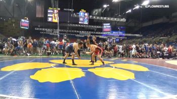 220 lbs Cons 32 #1 - Garrett Sandefur, Indiana vs Sam Street, Minnesota