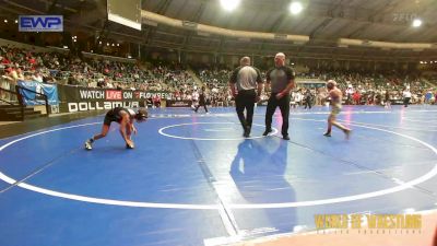 61 lbs Round Of 32 - Hudson Vanover, Tiger Trained Wrestling vs Lincoln Tackett, Burnett Trained Wrestling