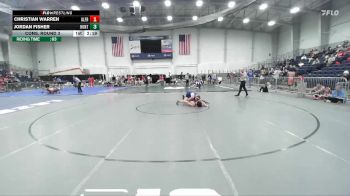 165 lbs Cons. Round 3 - Christian Warren, Alfred State vs Jordan Fisher, Hunter