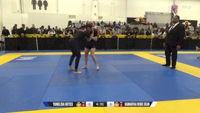 Samantha Renee Dean vs Yanelisa Reyes 2024 World IBJJF Jiu-Jitsu No-Gi Championship