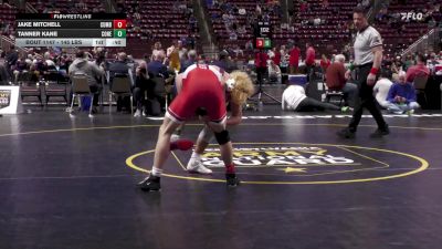 145 lbs Consi 2 - Jake Mitchell, Cumberland Valley vs Tanner Kane, Conestoga Valley