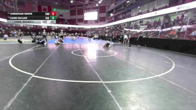 144 lbs Cons. Round 4 - Cade Killian, Eagle vs Christian White, Timberline
