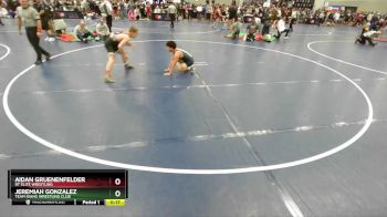 120 lbs Cons. Round 4 - Jeremiah Gonzalez, Team Idaho Wrestling Club vs Aidan Gruenenfelder, RT Elite Wrestling