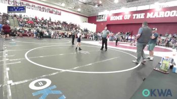 70 lbs Quarterfinal - Wesson Diaz, Blackwell Wrestling Club vs Declan Lambert, Husky Wrestling Club