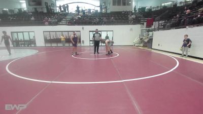 170 lbs Semifinal - Gunner Edwards, Hulbert High School vs Lex Branham, Vian