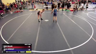 149 lbs Cons. Round 2 - Max Miller, MN vs Rhys Rowley, MN