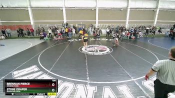 190 lbs Cons. Round 2 - Stone Draper, Mountain View vs Brennan Pierce, Spanish Fork