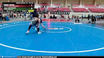 118-126 lbs Round 3 - Max Raymond, North Carolina vs Erris Crone, Mitchell Youth Wrestling