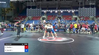 195 lbs Cons 8 #2 - Carson Gooley, Idaho vs Sean Carroll, Kansas