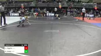 62 lbs Quarterfinal - Luke Higgins, Cheyenne Mountain WC vs Axl Jones, Harrisburg