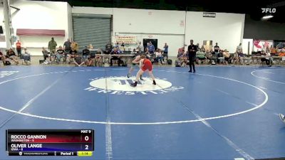 106 lbs Placement Matches (8 Team) - Rocco Gannon, Washington vs Oliver Lange, Iowa